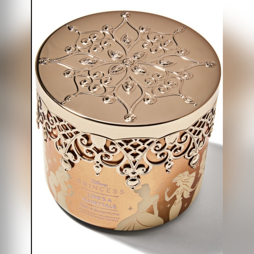 Bath and Body Works Disney Princess Life’s A Fairytale Candle NEW